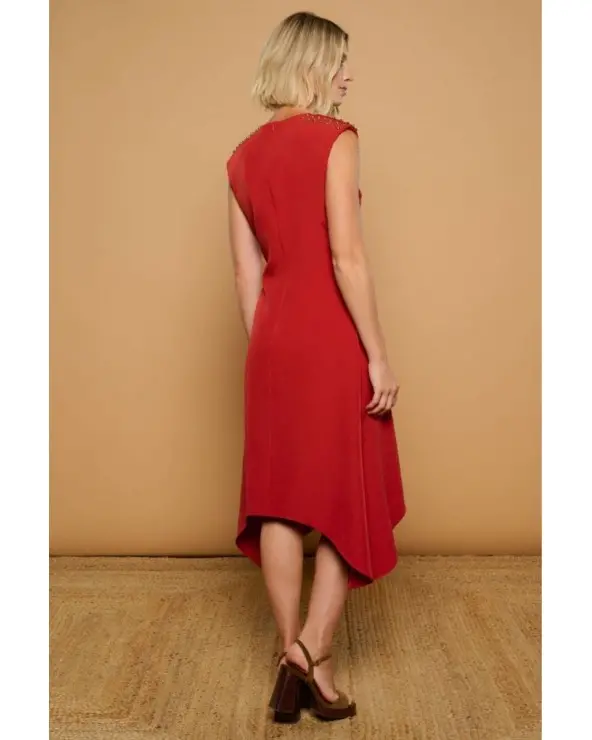 Vestido Magnesia Minueto espalda Esenziashopping Zaragoza