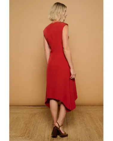 Vestido Magnesia Minueto espalda Esenziashopping Zaragoza