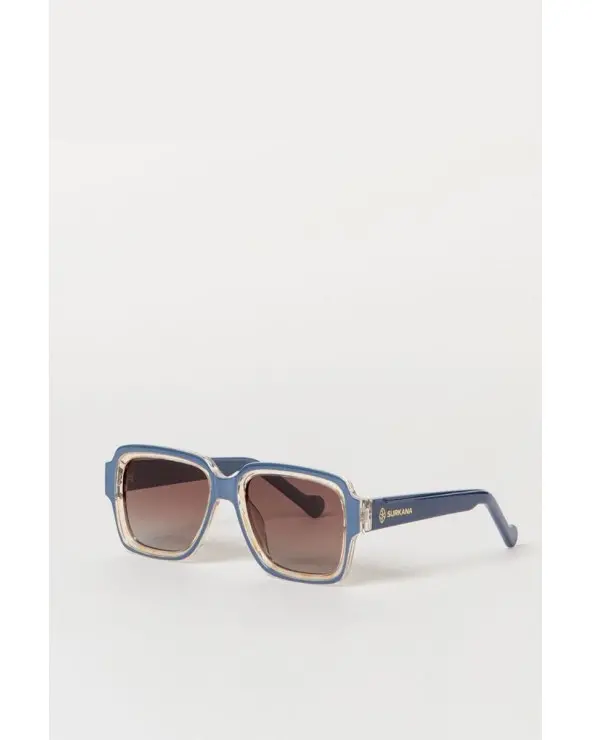 Gafas de Sol Cuadradas Oversize Azul Surkana Esenziashopping