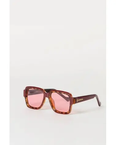 Gafas de Sol Cuadradas Oversize Burdeos Surkana Esenziashopping