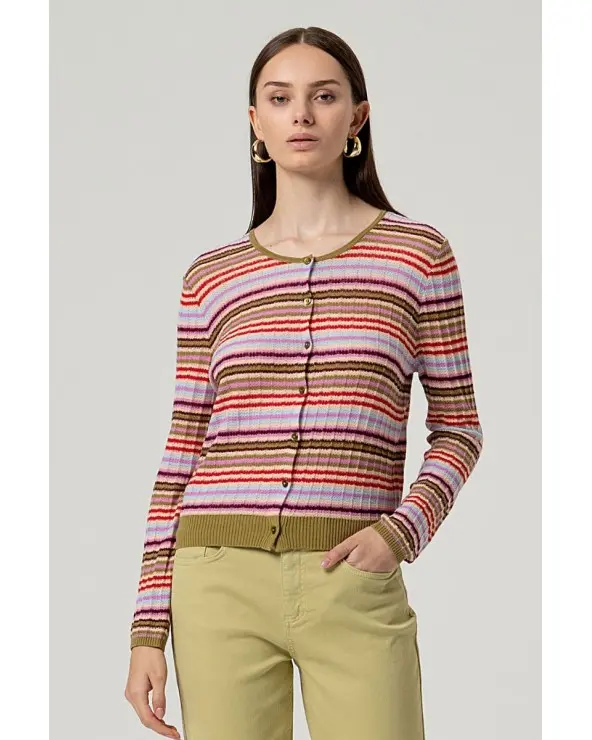 Chaqueta Rayas Multicolor Surkana Esenziashopping Zaragoza