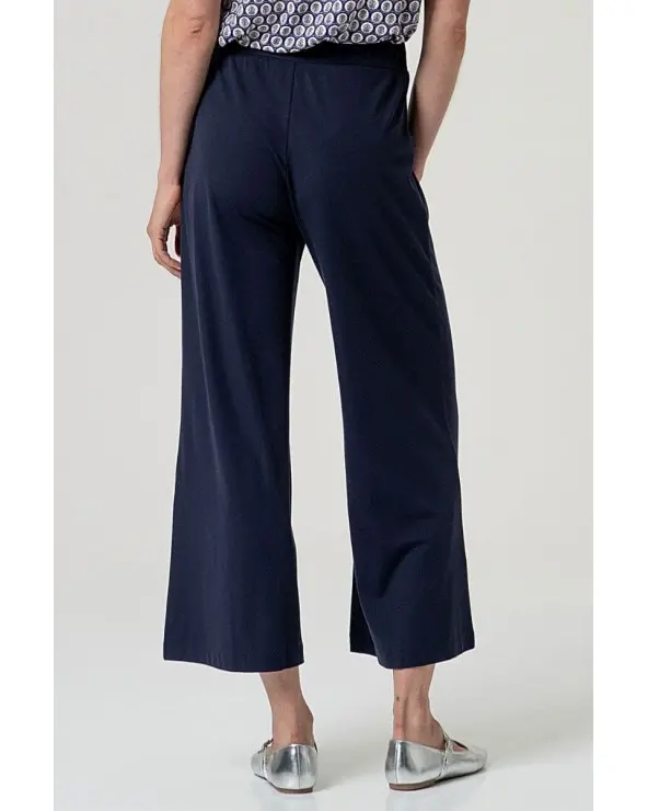 Pantalón Culotte Azul Marino espalda Surkana Esenziashopping Zaragoza