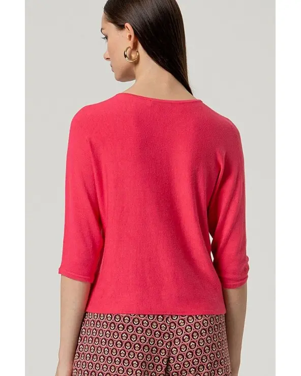 Jersey Manga Murciélago Rosa Fresa Surkana espalda Esenziashopping Zaragoza