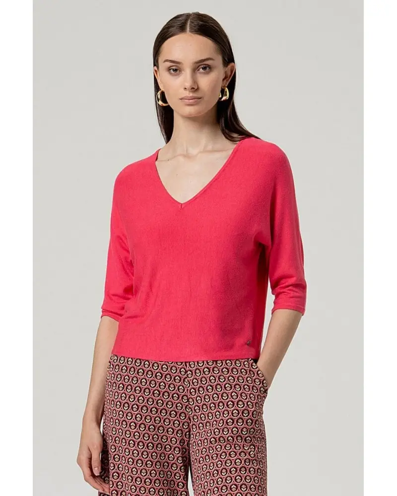 Jersey Manga Murciélago Rosa Fresa Surkana Esenziashopping Zaragoza