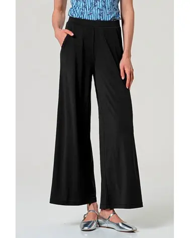 Pantalón Fluido Negro Surkana Esenziashopping Zaragoza