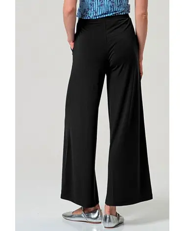 Pantalón Fluido Negro Surkana espalda Esenziashopping Zaragoza