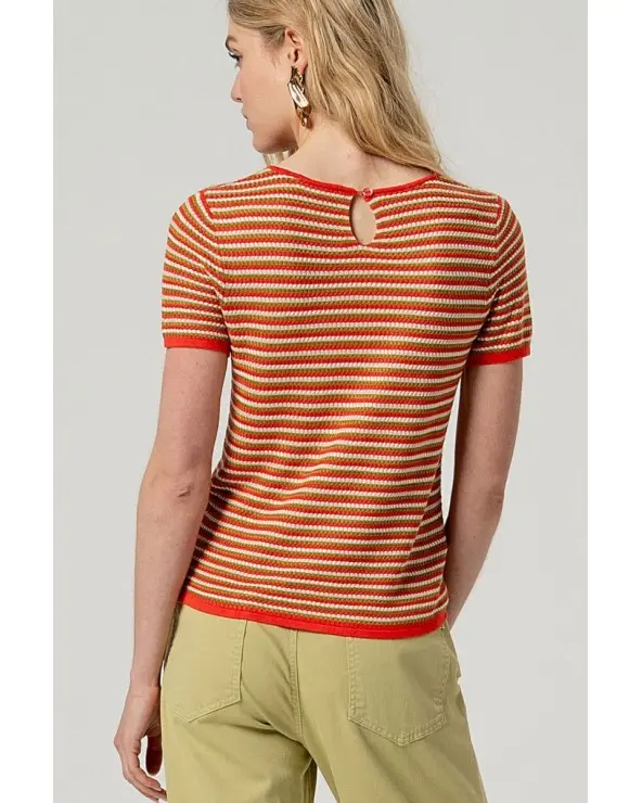 Jersey Rayas Rojo Surkana espalda Esenziashopping Zaragoza