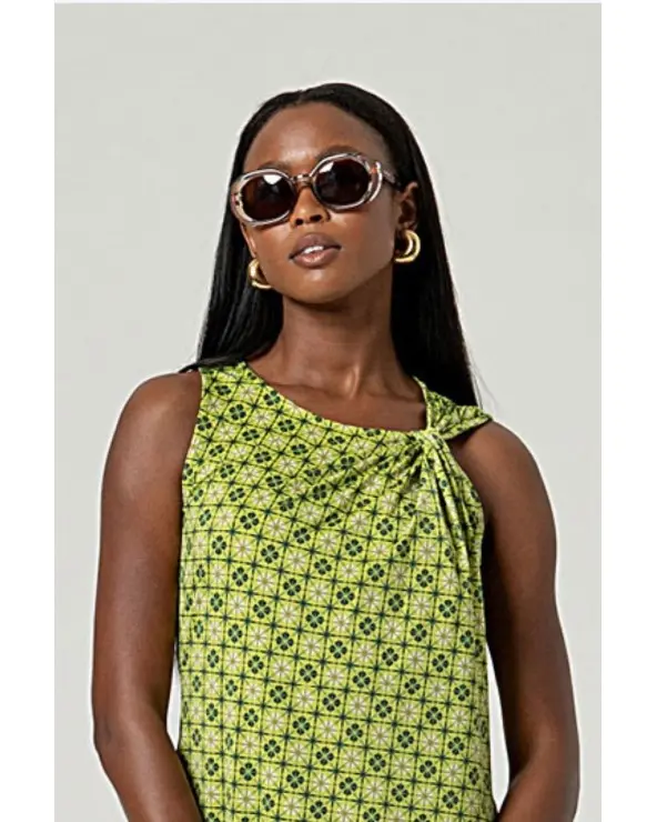 Gafas de Sol Ovaladas Oversize Gris Naranja Surkana probadas Esenziashopping Zaragoza