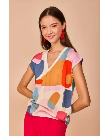 Top Concha Multicolor Smile Esenziashopping Zaragoza