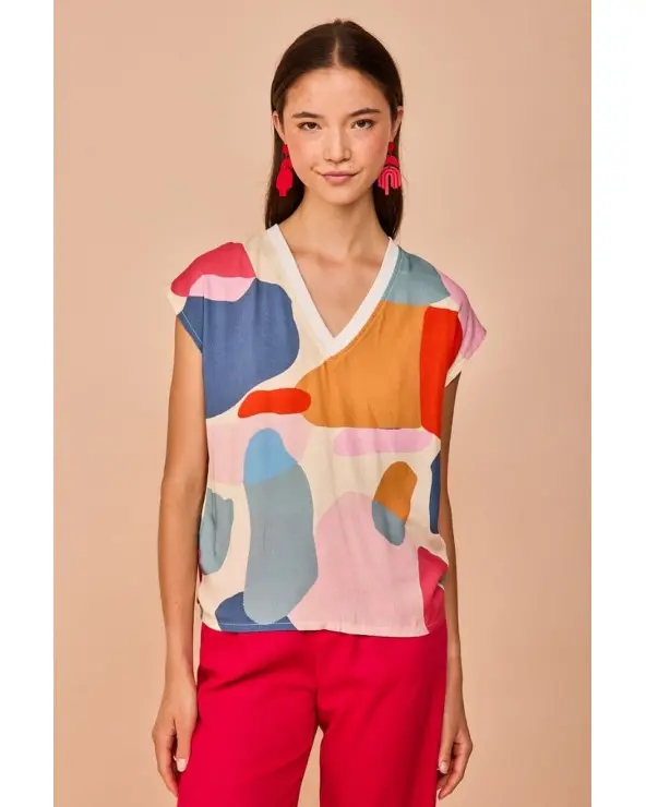 Top Concha Multicolor Smile Esenziashopping Zaragoza