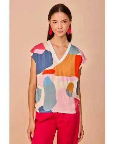 Top Concha Multicolor Smile Esenziashopping Zaragoza