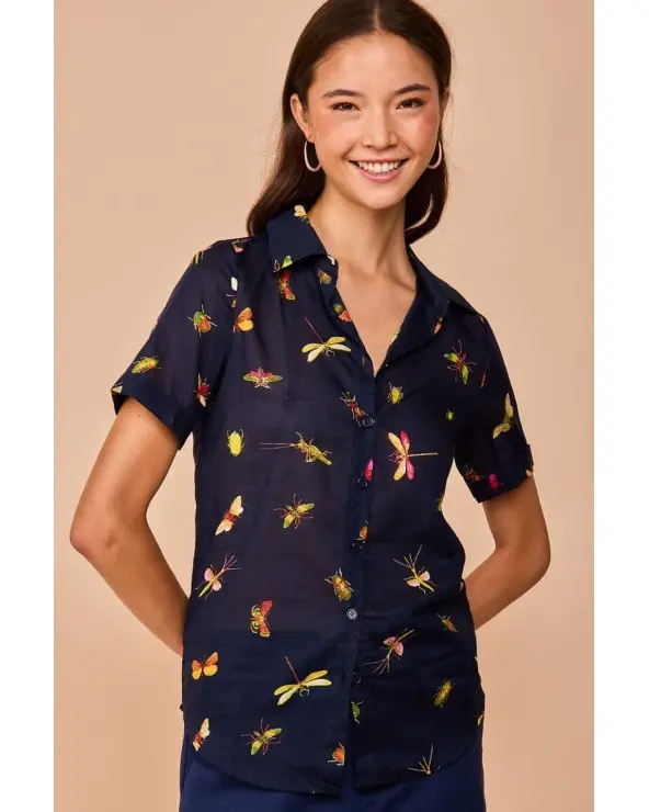 Camisa Somo Insectos Marino Smile Esenziashopping Zaragoza