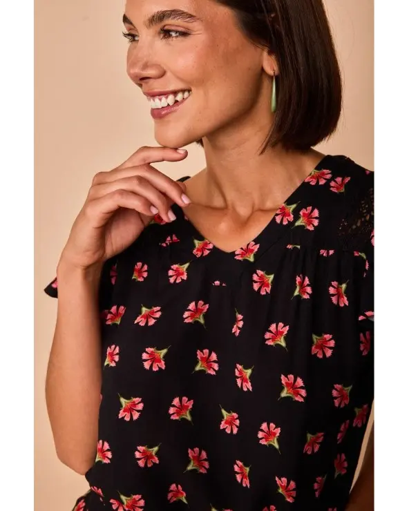 Top Armintza Negra Smile Esenziashopping Zaragoza