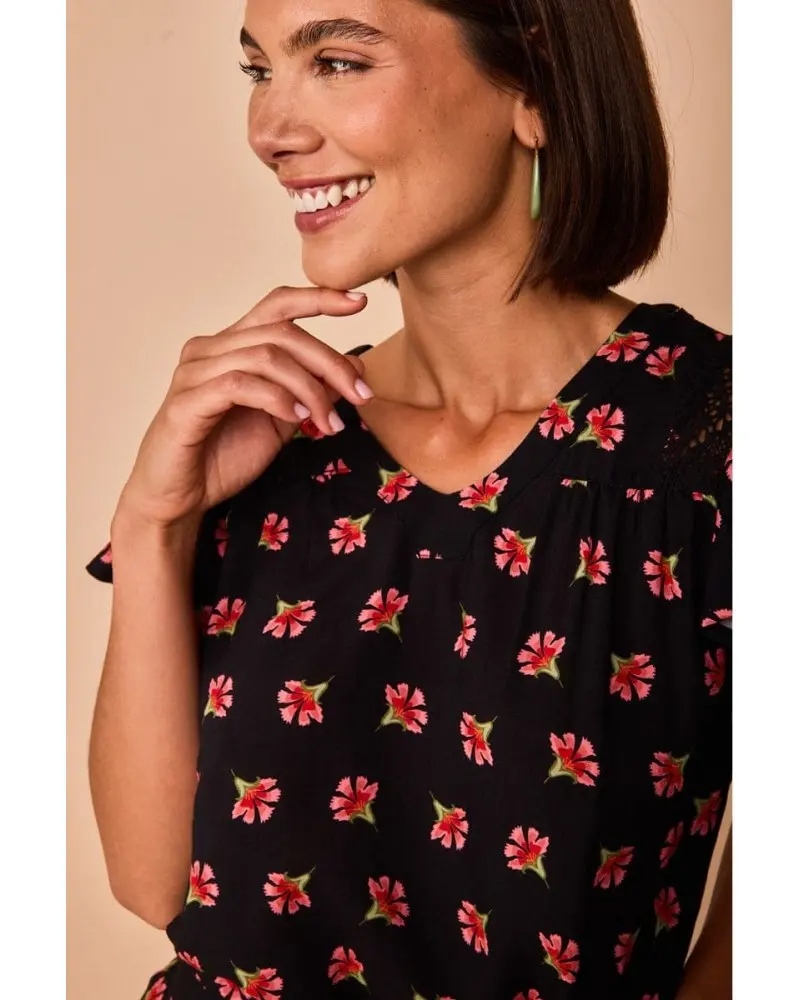 Top Armintza Negra Smile Esenziashopping Zaragoza