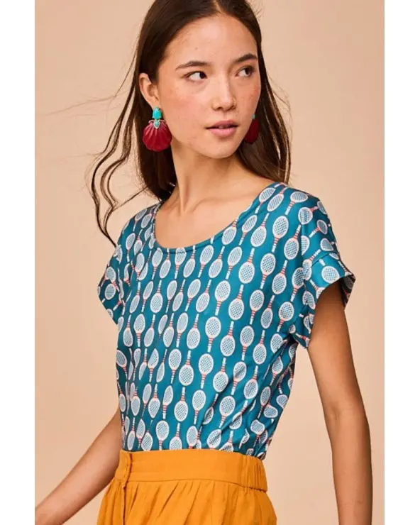 Top Luaña Tenis Smile Esenziashopping Zaragoza