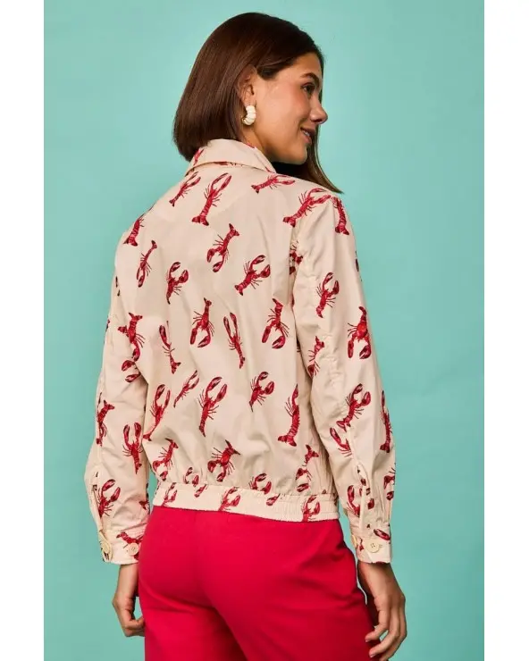 Chaqueta Loredo Roja Smile espalda Esenziashopping Zaragoza