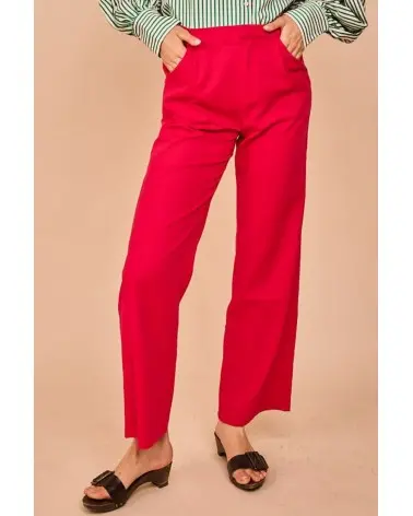 Pantalón Pedreña Fucsia Smile Esenziashopping Zaragoza