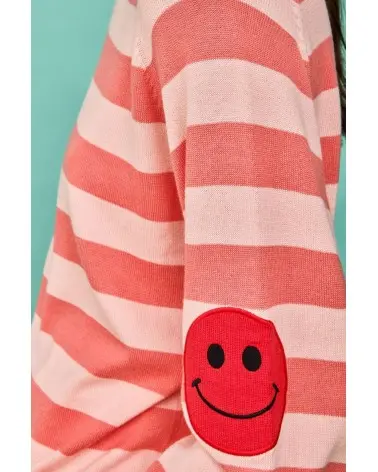 Jersey Polas Rosa Smile detalle Esenziashopping Zaragoza