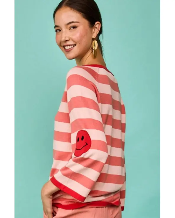 Jersey Polas Rosa Smile espalda Esenziashopping Zaragoza