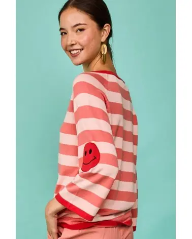 Jersey Polas Rosa Smile espalda Esenziashopping Zaragoza