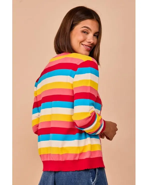 Chaqueta Barqueiro Arcoíris Smile espalda Esenziashopping Zaragoza