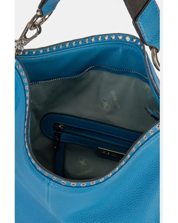 Bolso de Hombro Contorno Metálico Pepe Moll interior Esenziashopping Zaragoza