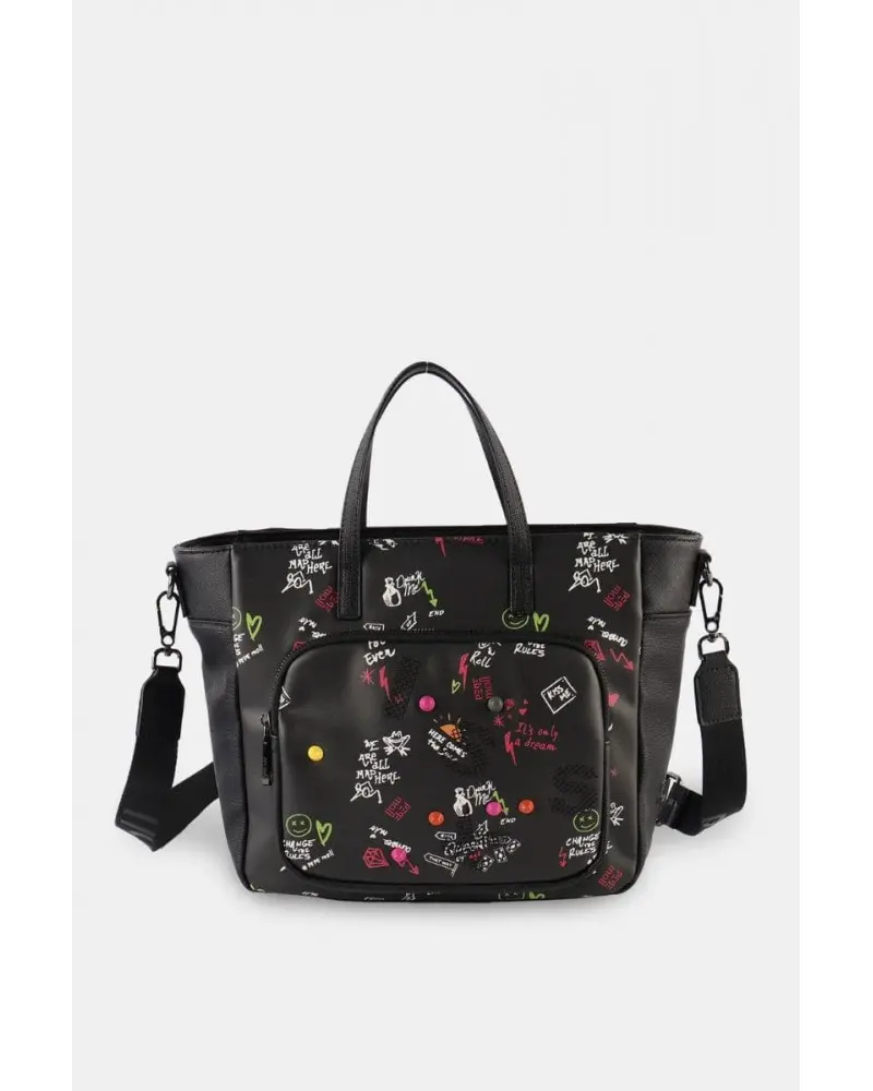 Bolso de Mano Estampado Gráfico Pepe Moll Esenziashopping Zaragoza