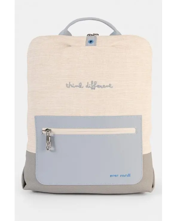 Mochila Bolsillo Frontal Azul Pepe Moll Esenziashopping Zaragoza