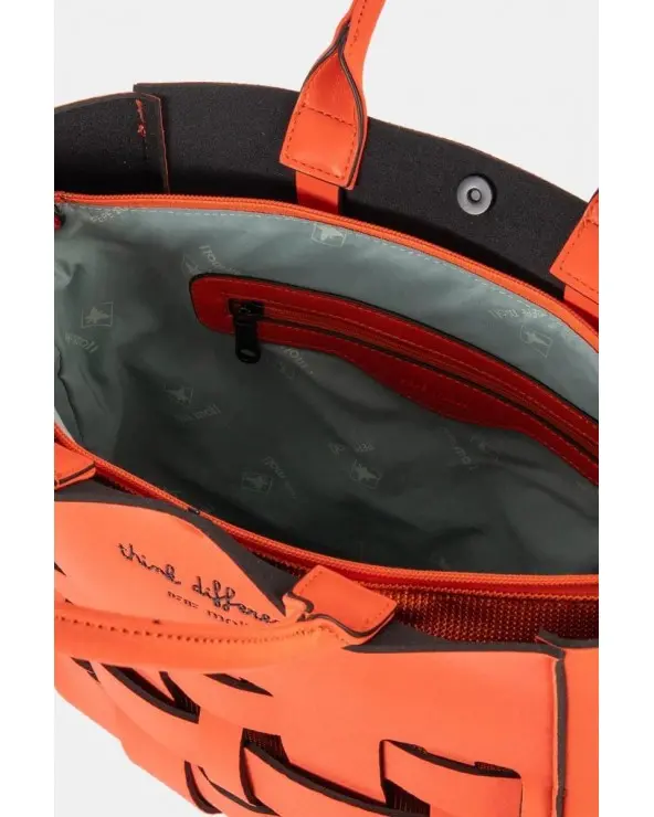 Bolso de Mano de Mano Neopreno Trenzado Pepe Moll interior Esenziashopping Zaragoza