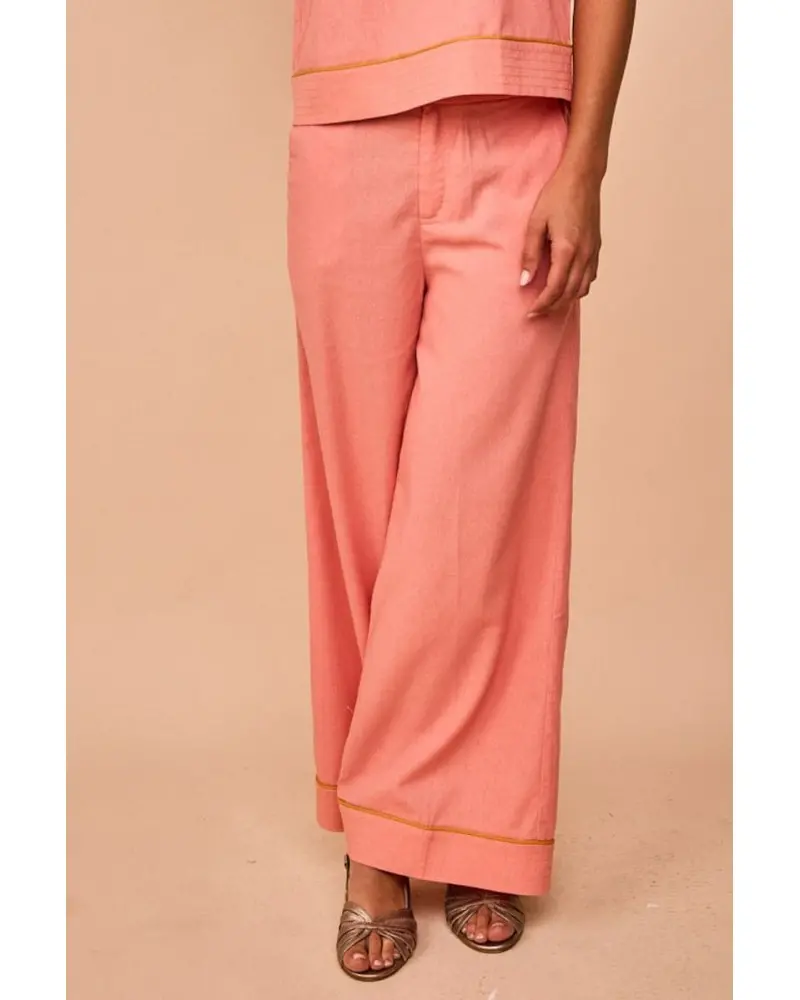 Pantalón Sopela Rosa Empolvado Smile Esenziashopping Zaragoza