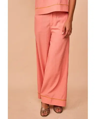 Pantalón Sopela Rosa Empolvado Smile Esenziashopping Zaragoza