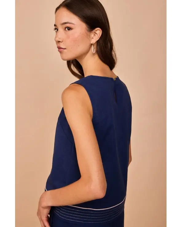 Top Elantxobe Marino Smile espalda Esenziashopping Zaragoza