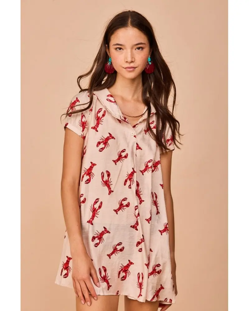 Vestido Corto Candás Rojo Smile Esenziashopping Zaragoza