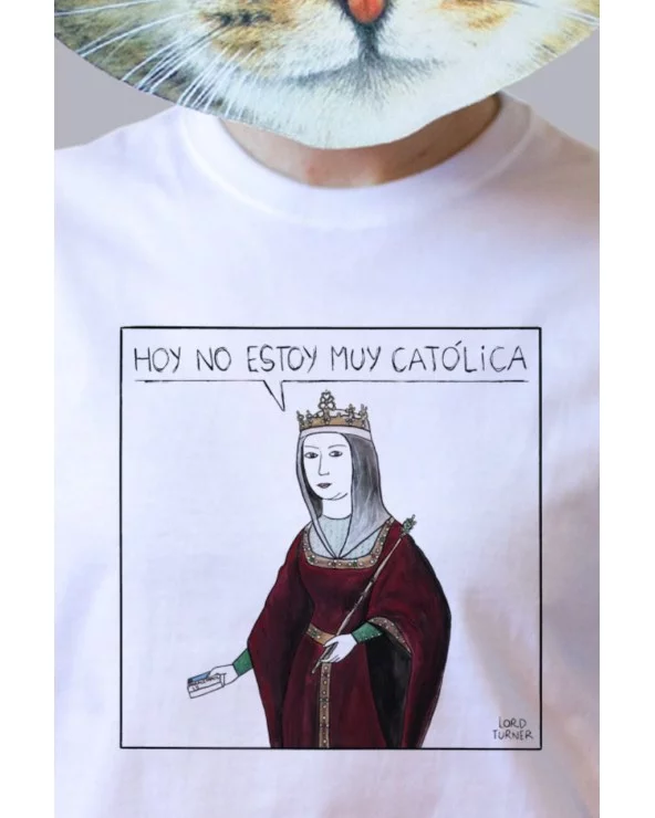 Camiseta Unisex Católica detalle Lord Turner Esenziashopping