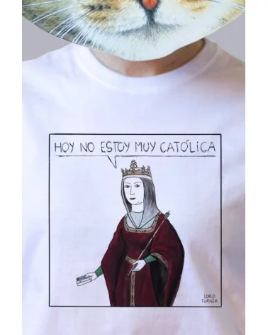Camiseta Unisex Católica detalle Lord Turner Esenziashopping