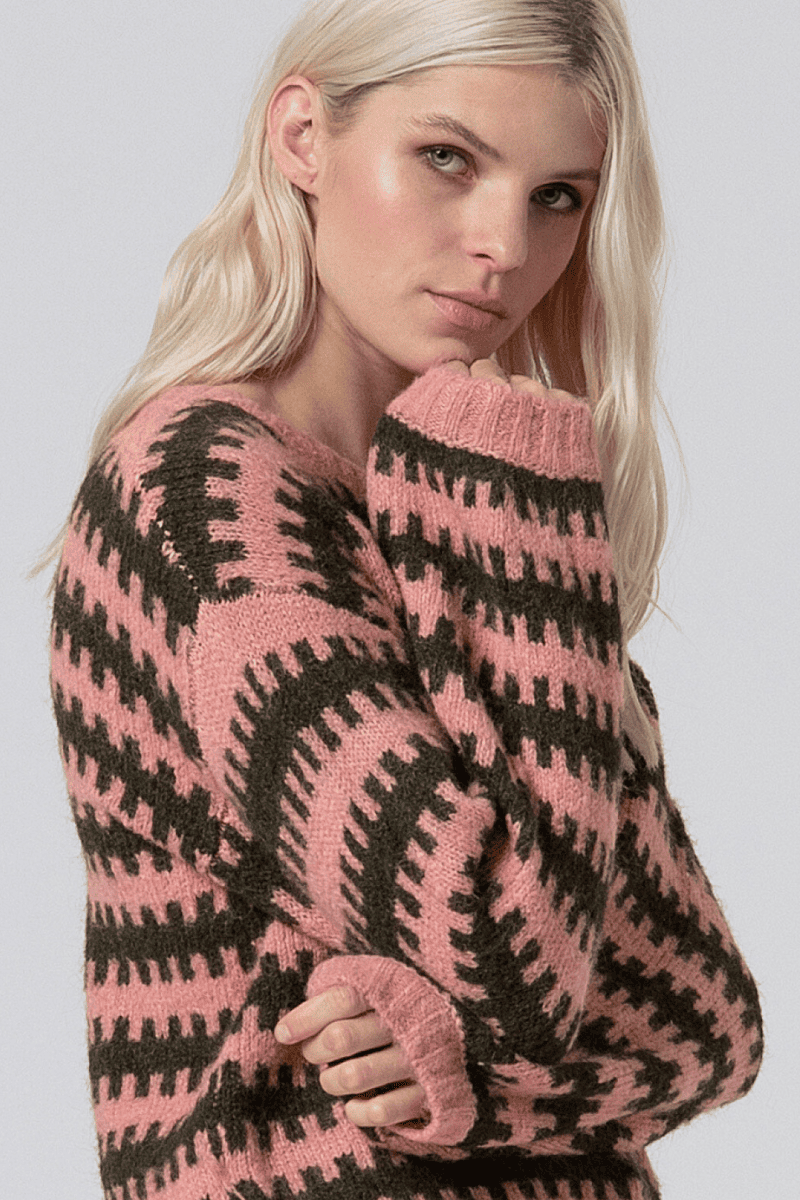 Jersey Rayas Rosa Surkana